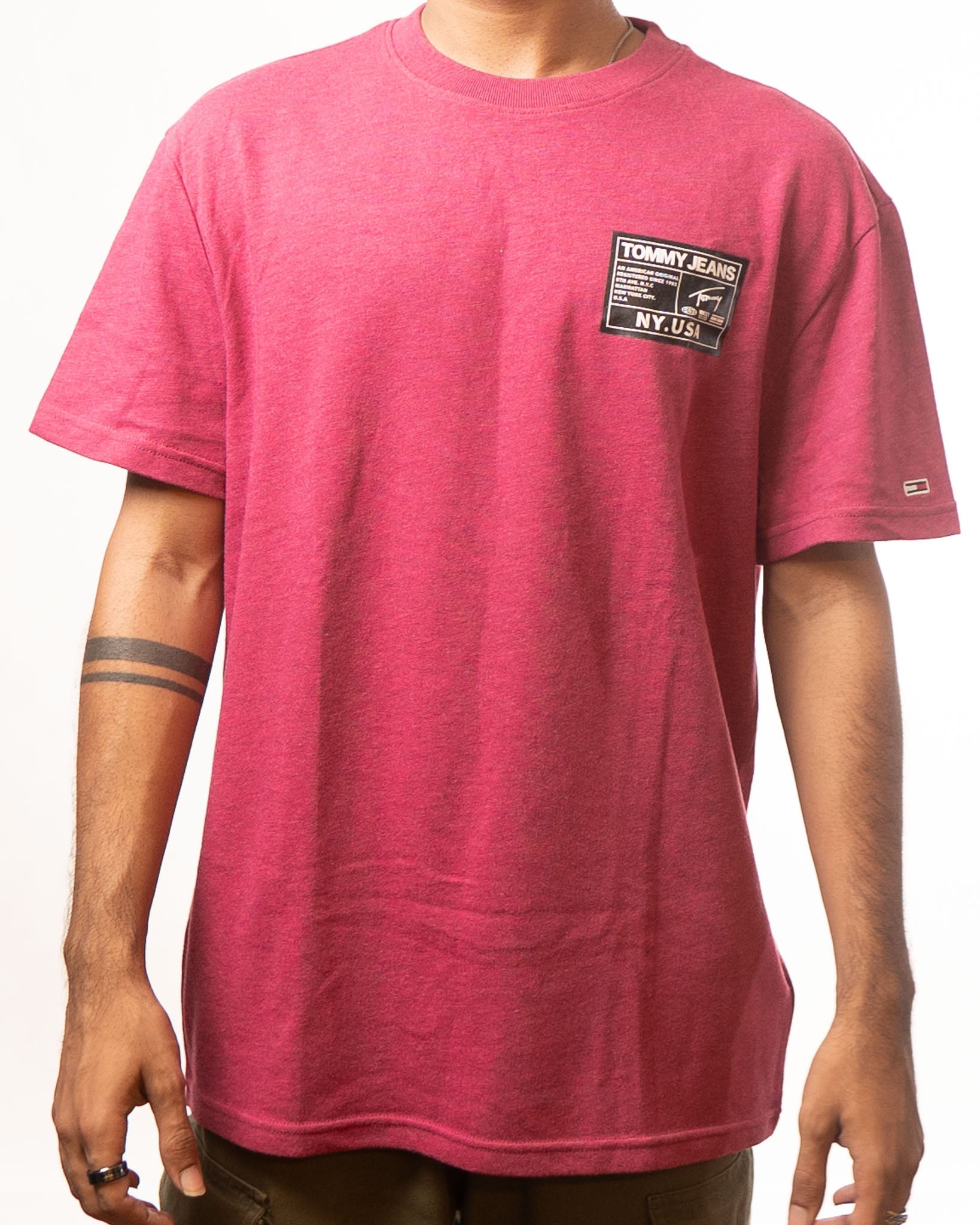 Tommy Hilfiger Pink Crewneck Tshirt