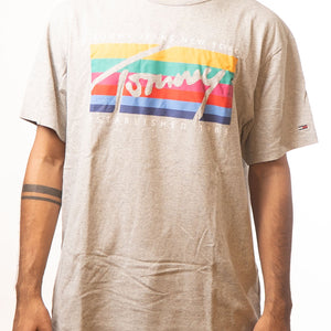 Tommy Hilfiger Beige Printed Tshirt