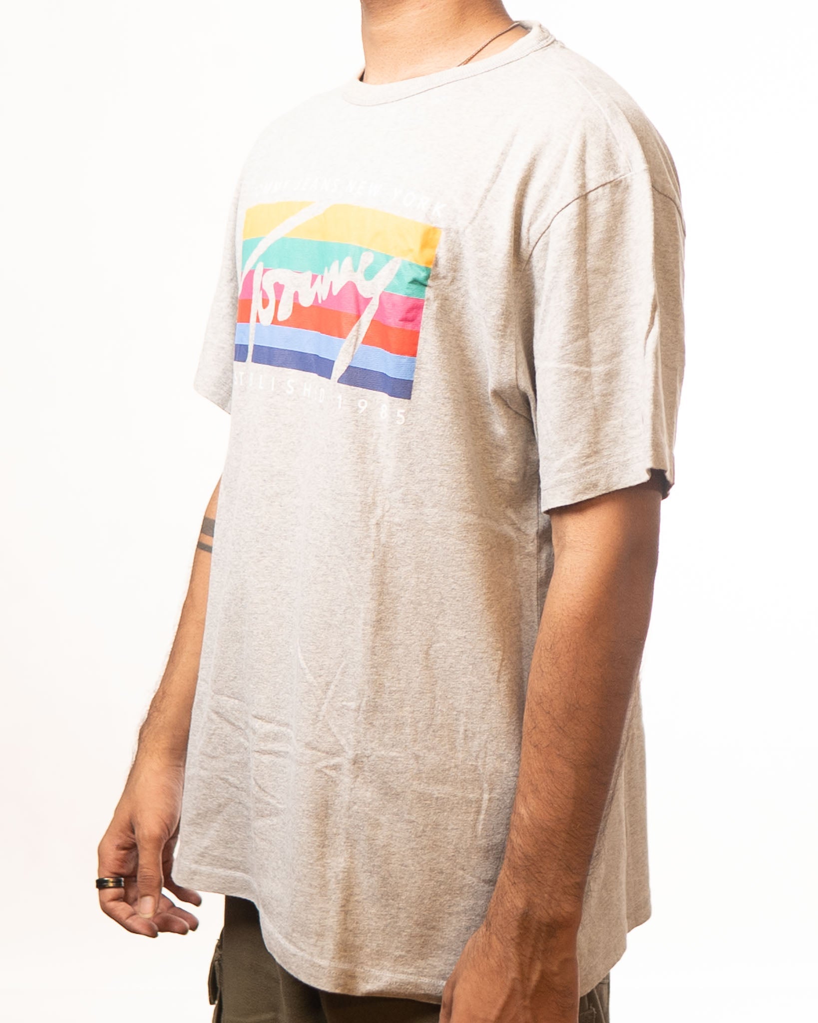 Tommy Hilfiger Beige Printed Tshirt