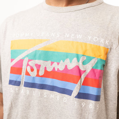 Tommy Hilfiger Beige Printed Tshirt