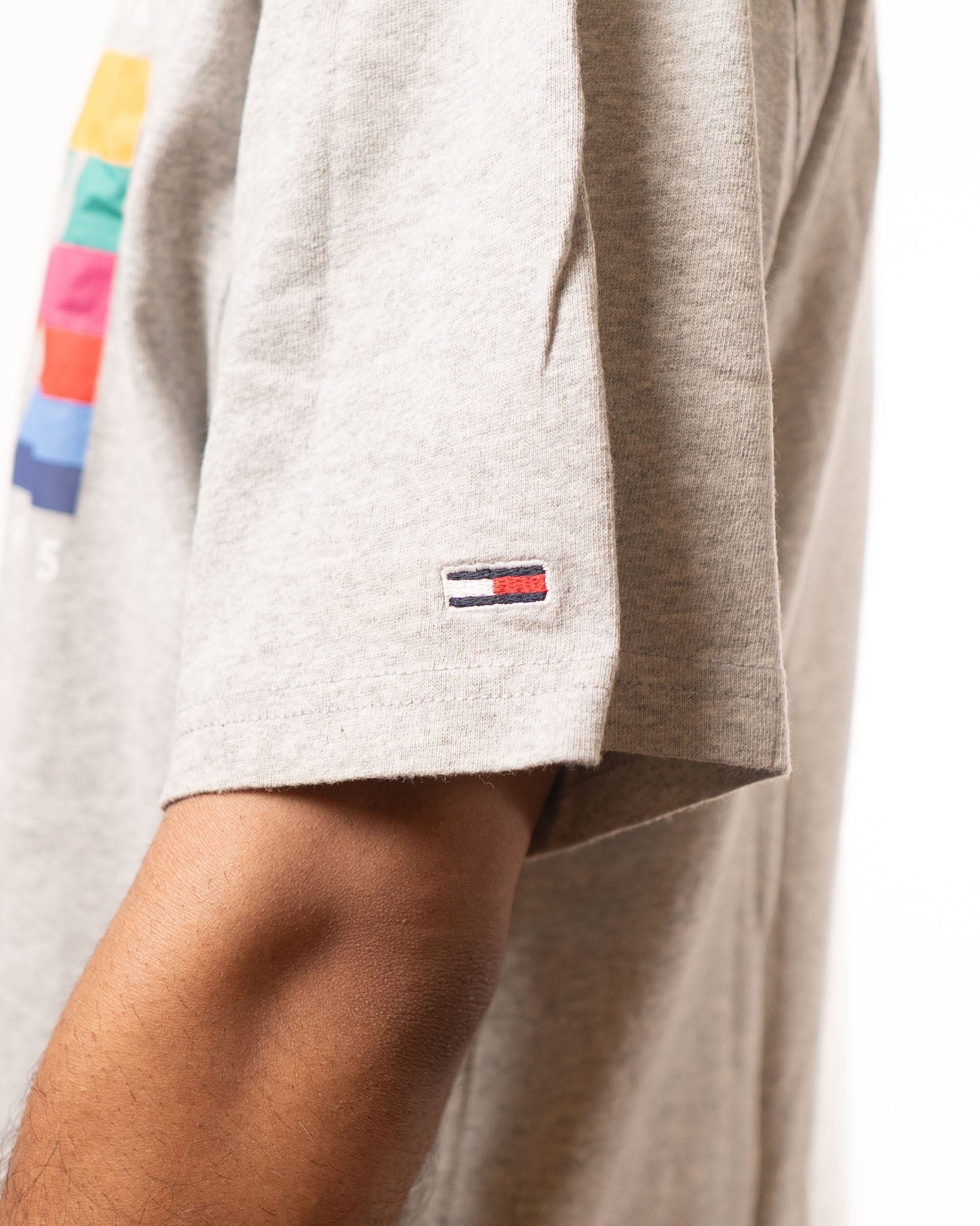 Tommy Hilfiger Beige Printed Tshirt