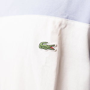 Lacoste Blue Lavender Colourblocked Tshirt