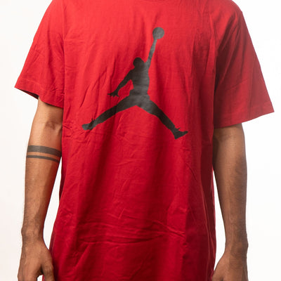 Nike Jordan Red Jumpman Printed Tshirt
