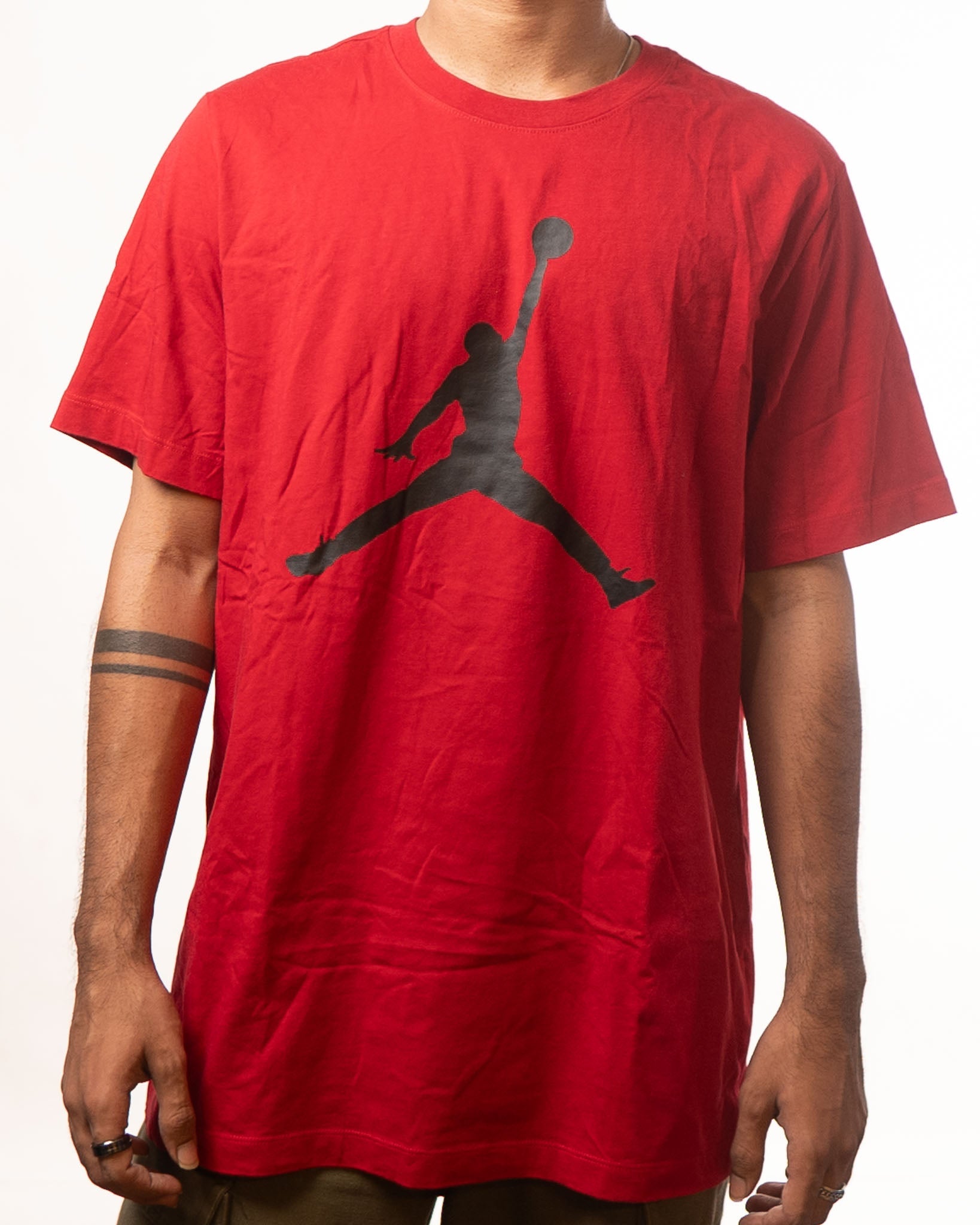 Nike Jordan Red Jumpman Printed Tshirt