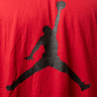 Nike Jordan Red Jumpman Printed Tshirt