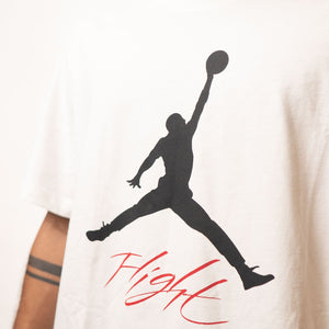 Nike Jordan White Jumpman Printed Tshirt