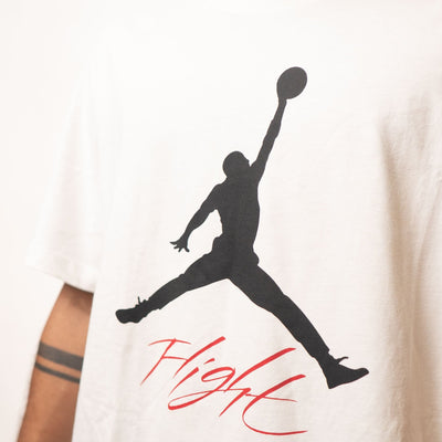 Nike Jordan White Jumpman Printed Tshirt