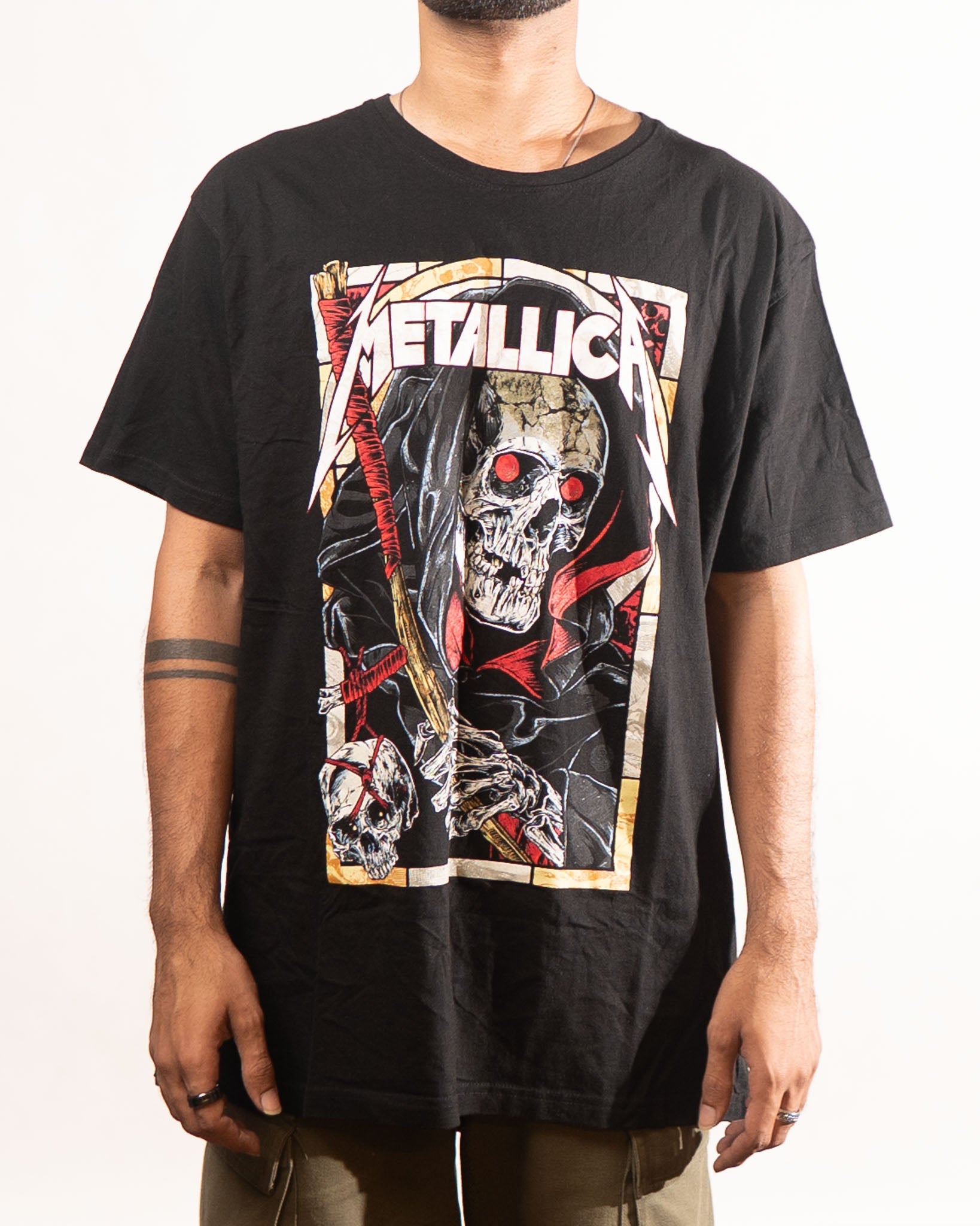 Boohooman Metallica Black Tshirt