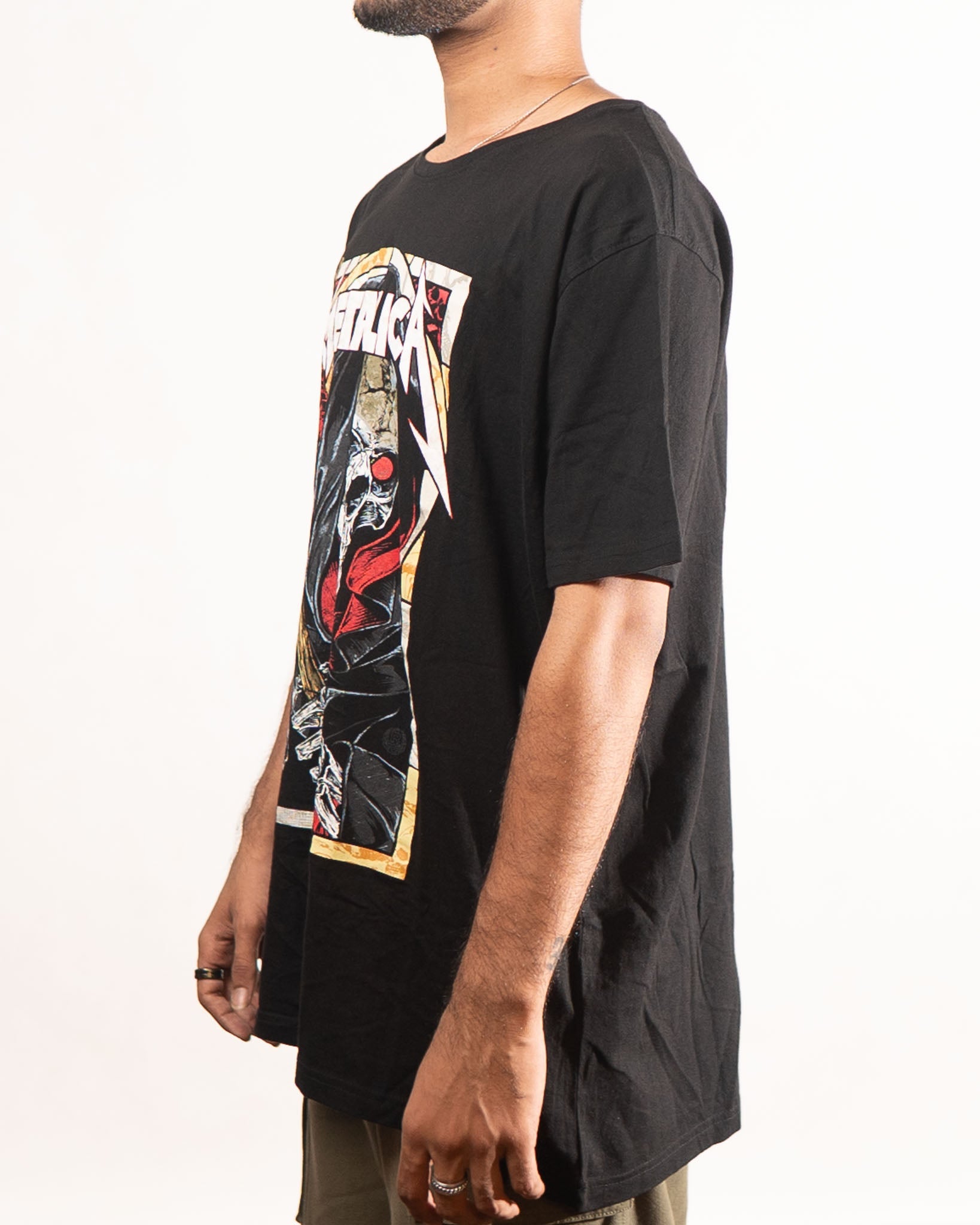 Boohooman Metallica Black Tshirt