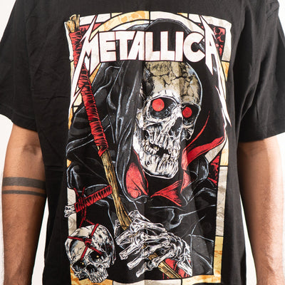 Boohooman Metallica Black Tshirt