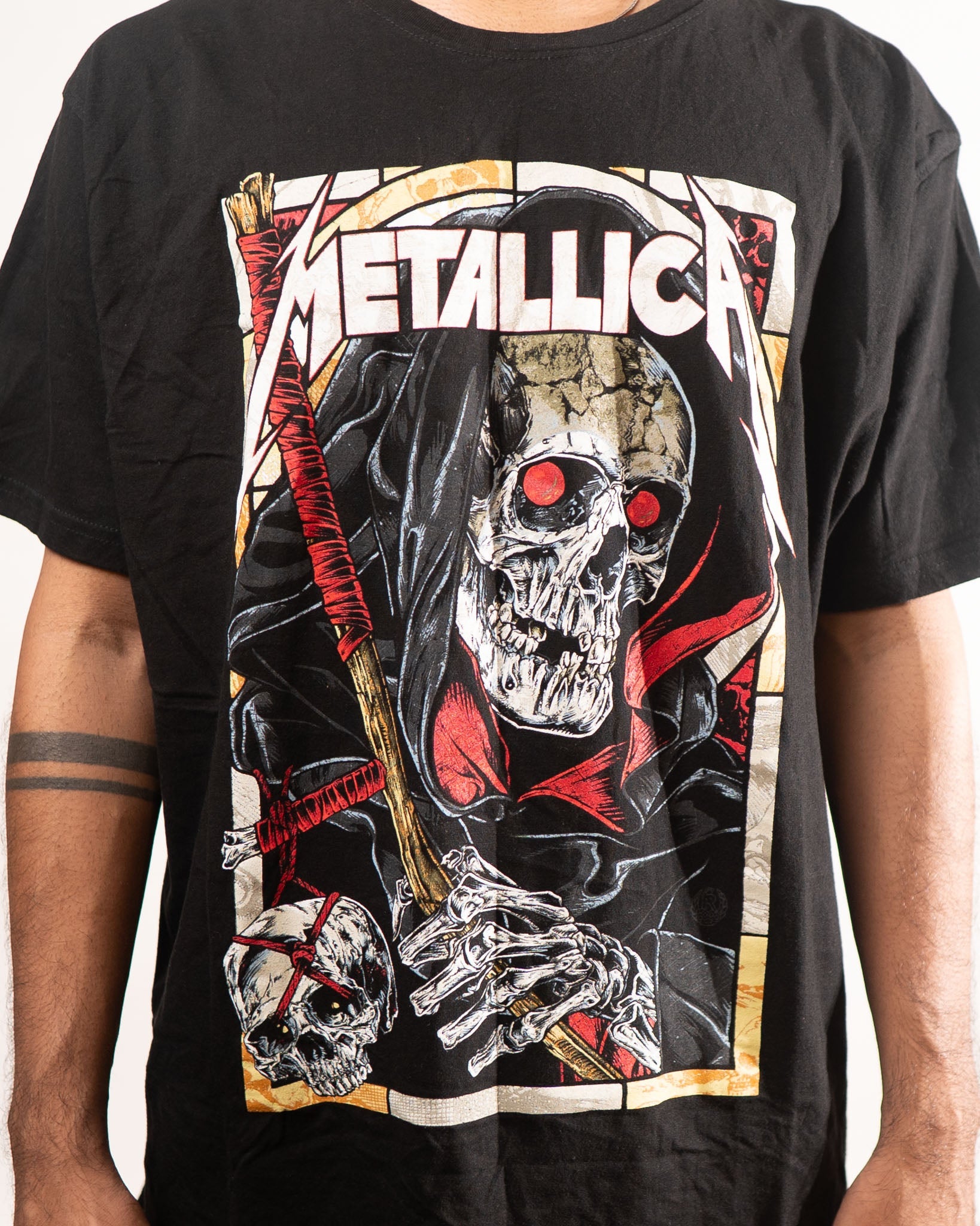 Boohooman Metallica Black Tshirt