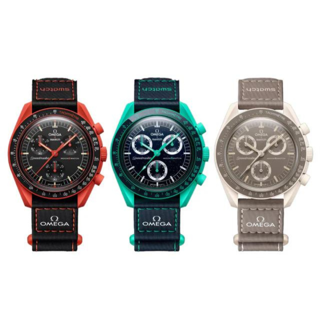 Swatch x Omega Moonswatch Mission On Earth Set of 3
