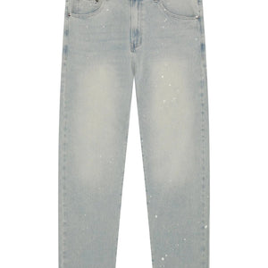 MAGIRI Core Painted Straight Blue Jeans