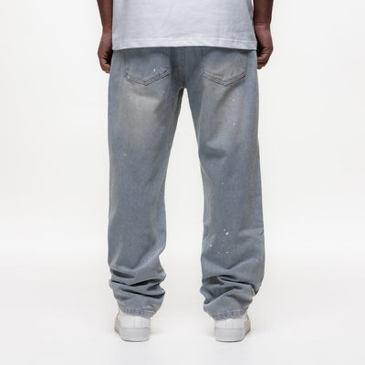 MAGIRI Core Painted Straight Blue Jeans