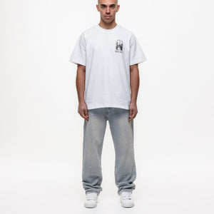 MAGIRI Core Painted Straight Blue Jeans