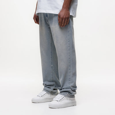 MAGIRI Core Painted Straight Blue Jeans