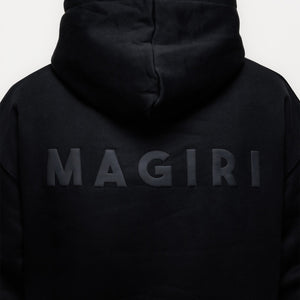 MAGIRI Core Puff Printed Black Hoodie