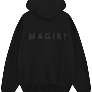 MAGIRI Core Puff Printed Black Hoodie