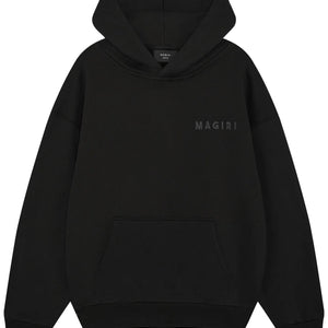 MAGIRI Core Puff Printed Black Hoodie