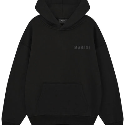 MAGIRI Core Puff Printed Black Hoodie