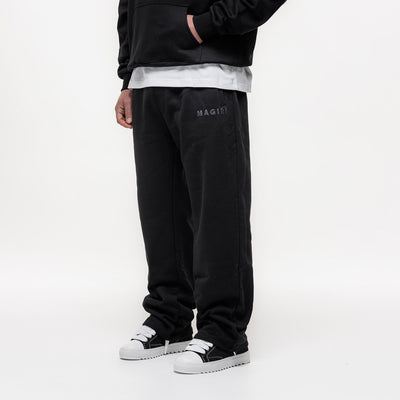 MAGIRI Core Puff Printed Black Sweatpants