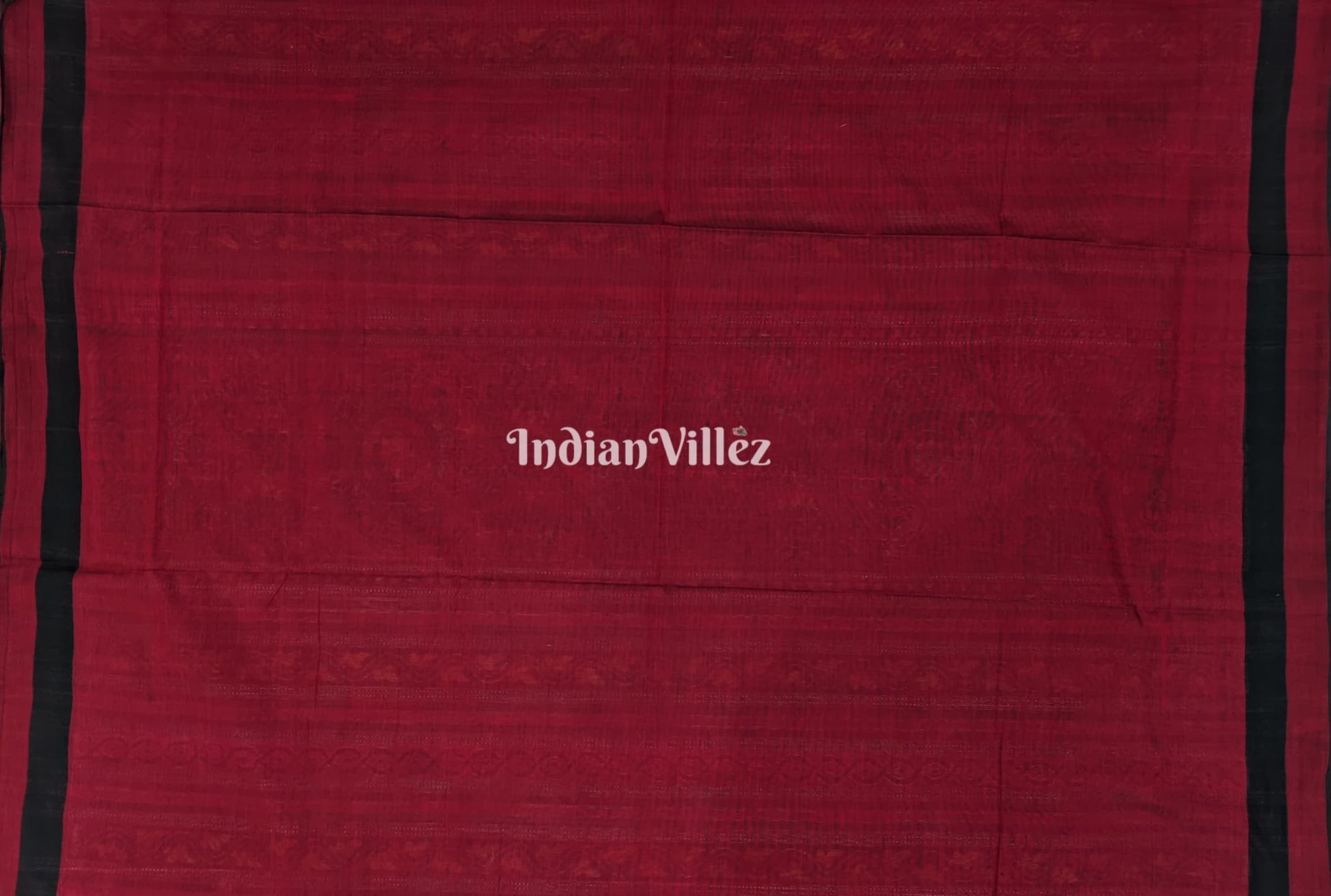 White Base Odisha Ikat Pure Sambalpuri Cotton Saree
