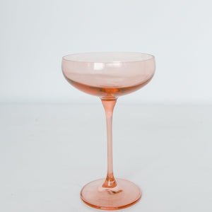 Estelle Colored Champagne Coupe - Set of 6 {Custom Set}