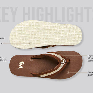 Cozy Flips : Brown-Beige