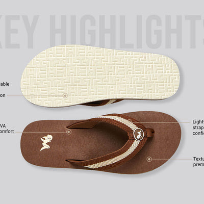 Cozy Flips : Brown-Beige