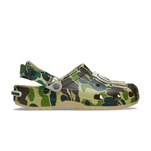 Crocs Classic Clog A Bathing Ape ABC Camo Green