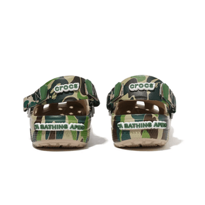 Crocs Classic Clog A Bathing Ape ABC Camo Green