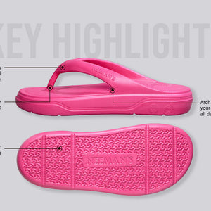 Cushers Flips For Women : Pink