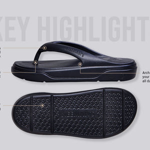 Cushers Flips For Men : Black
