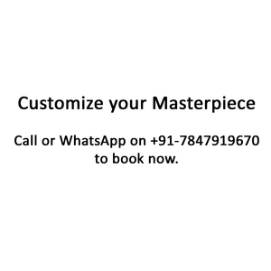Yellow Kandarpa Hasti Hand-Painted Pattachitra Kurta
