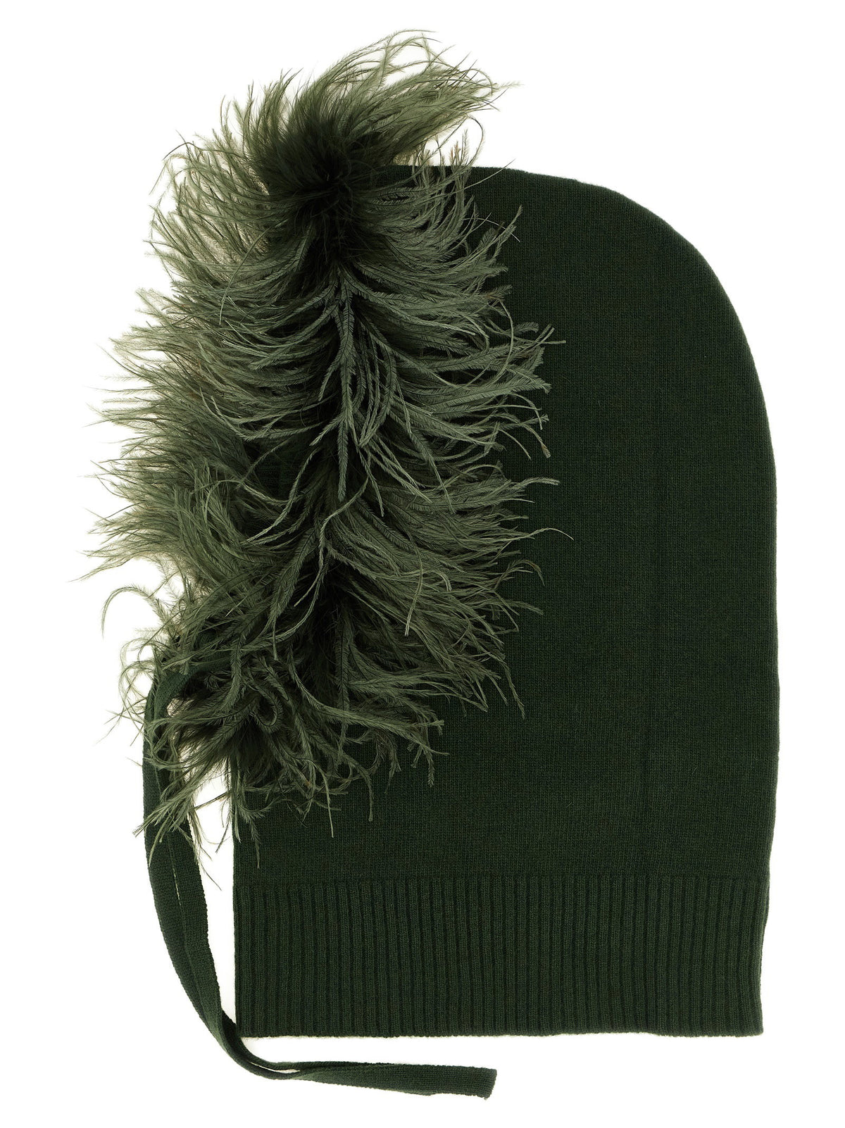 P.A.R.O.S.H. Balaclava With Feathers