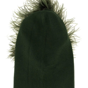 P.A.R.O.S.H. Balaclava With Feathers