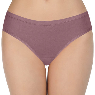 100% Cotton Bikini Panty Pack (Pack of 3) - D004 - Solid