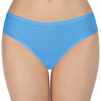 100% Cotton Bikini Panty Pack (Pack of 3) - D004 - Solid