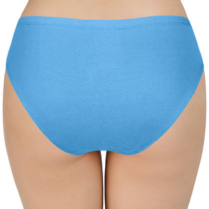 100% Cotton Bikini Panty Pack (Pack of 3) - D004 - Solid