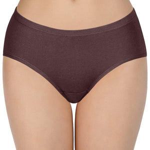 100% Cotton Hipster Panty Pack (Pack of 3) - D012 - Solid