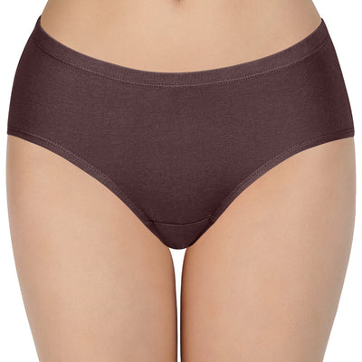 100% Cotton Hipster Panty Pack (Pack of 3) - D012 - Solid
