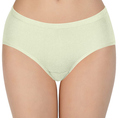 100% Cotton Hipster Panty Pack (Pack of 3) - D012 - Solid