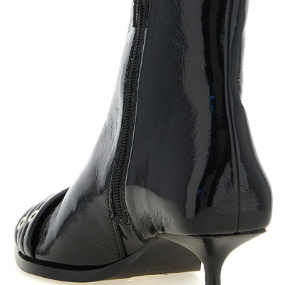 Ganni Buckle Ankle Boots