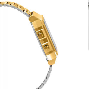 Casio Vintage Yellow Gold Dial Women 34mm