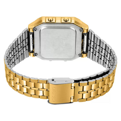 Casio Vintage Yellow Gold Dial Women 34mm