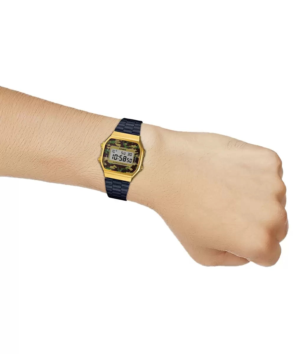 Casio Vintage Black Dial Unisex 36mm