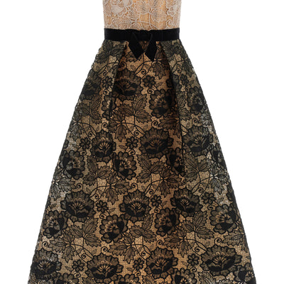 Elie Saab Guipure Lace Dress