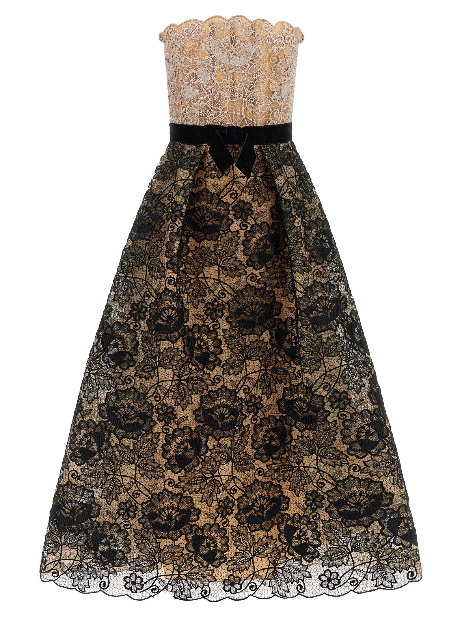 Elie Saab Guipure Lace Dress