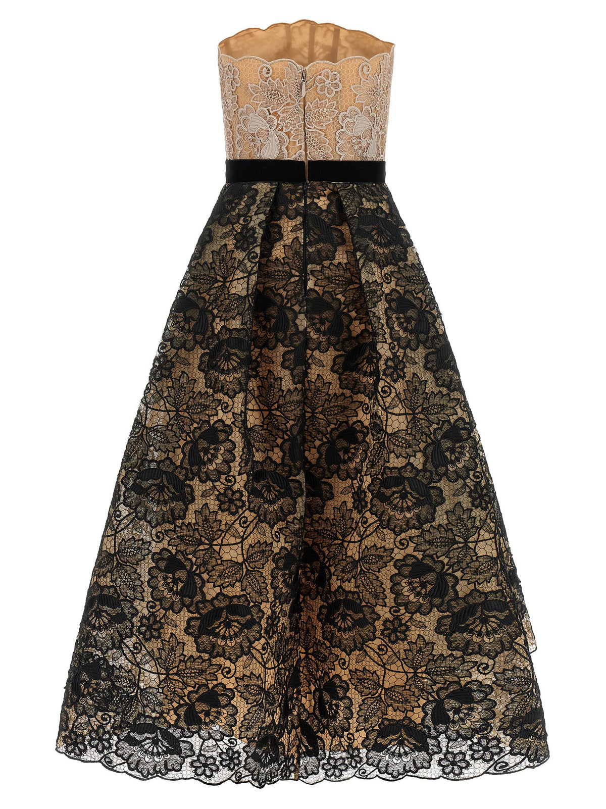 Elie Saab Guipure Lace Dress