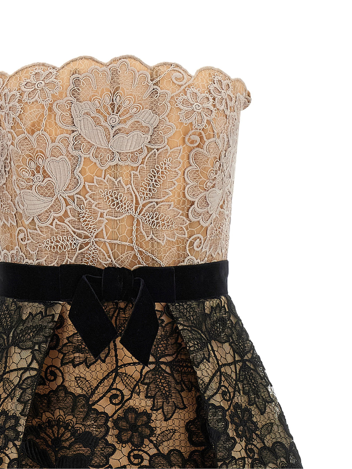 Elie Saab Guipure Lace Dress